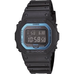 Casio Zendergestuurd, Solar Horloge GW-B5600-2ER (l x b x h) 13.4 x 42.8 x 48.9 mm Zwart, Blauw Materiaal (behuizing): Hars Materiaal (armband): Hars