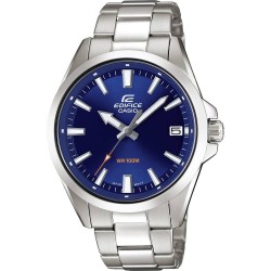 Casio Kwarts Horloge EFV-100D-2AVUEF (l x b x h) 48 x 42 x 10.9 mm Zilver Materiaal (behuizing): RVS Materiaal (armband): RVS