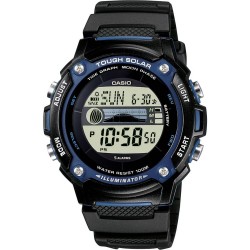Casio Solar Horloge W-S210H-1AVEG (l x b x h) 45.4 x 44 x 13.3 mm Zwart Materiaal (behuizing): Hars Materiaal (armband): Hars