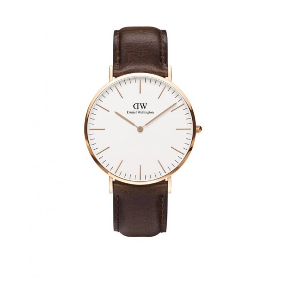Daniel Wellington 0109DW Classic Bristol Dameshorloge 40 mm Bruin