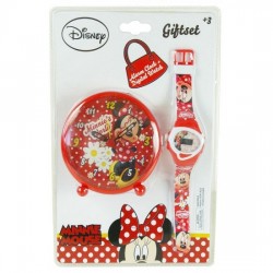 Disney Minnie Mouse Kinderhorloge & Wekker (geschenkset)