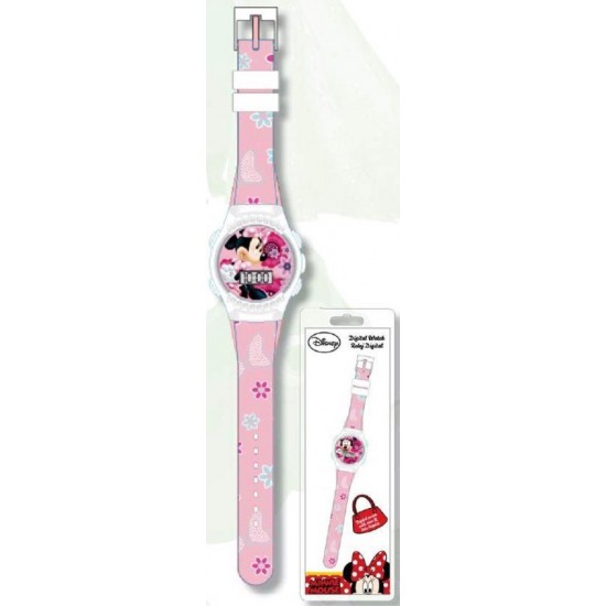 Disney Minnie Mouse Kinderhorloge (roze)